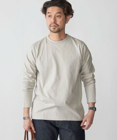 SHIPS / シップス Tシャツ | SHIPS: 抗菌・防臭 NANO-FINE(R) ハイゲージ クルーネック Tシャツ (ロンT)