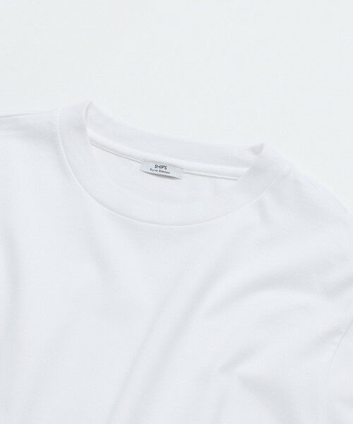 SHIPS / シップス Tシャツ | SHIPS: 抗菌・防臭 NANO-FINE(R) ハイゲージ クルーネック Tシャツ (ロンT) | 詳細3
