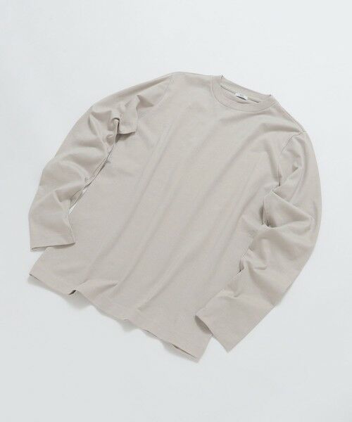 SHIPS / シップス Tシャツ | SHIPS: 抗菌・防臭 NANO-FINE(R) ハイゲージ クルーネック Tシャツ (ロンT) | 詳細17