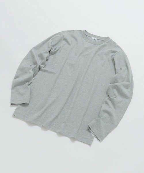 SHIPS / シップス Tシャツ | SHIPS: 抗菌・防臭 NANO-FINE(R) ハイゲージ クルーネック Tシャツ (ロンT) | 詳細19