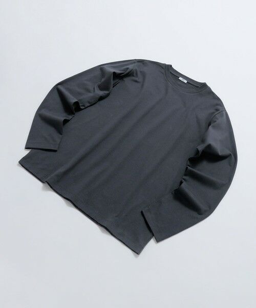 SHIPS / シップス Tシャツ | SHIPS: 抗菌・防臭 NANO-FINE(R) ハイゲージ クルーネック Tシャツ (ロンT) | 詳細21