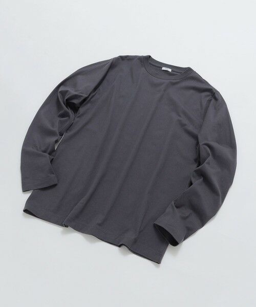 SHIPS / シップス Tシャツ | SHIPS: 抗菌・防臭 NANO-FINE(R) ハイゲージ クルーネック Tシャツ (ロンT) | 詳細23