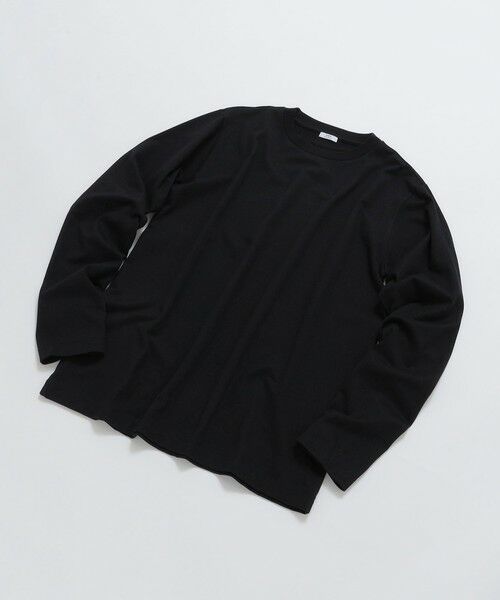 SHIPS / シップス Tシャツ | SHIPS: 抗菌・防臭 NANO-FINE(R) ハイゲージ クルーネック Tシャツ (ロンT) | 詳細25