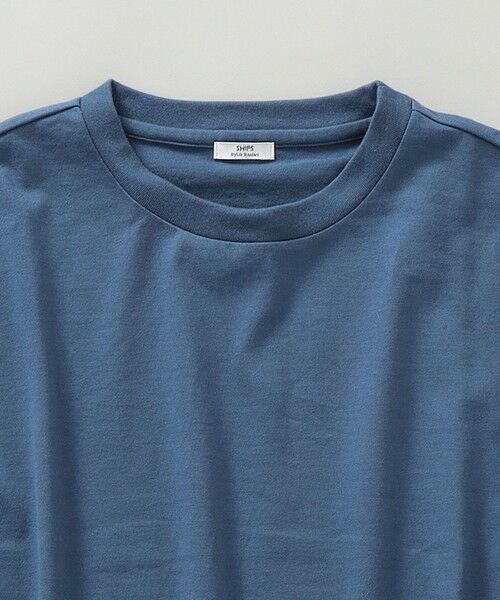 SHIPS / シップス Tシャツ | SHIPS: 抗菌・防臭 NANO-FINE(R) ハイゲージ クルーネック Tシャツ (ロンT) | 詳細30