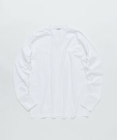 SHIPS / シップス Tシャツ | SHIPS: 抗菌・防臭 NANO-FINE(R) ハイゲージ Vネック Tシャツ (ロンT)