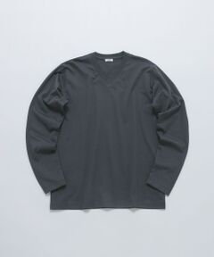 SHIPS / シップス Tシャツ | SHIPS: 抗菌・防臭 NANO-FINE(R) ハイゲージ Vネック Tシャツ (ロンT)