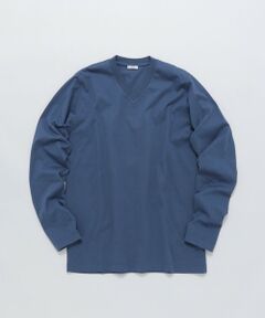 SHIPS / シップス Tシャツ | SHIPS: 抗菌・防臭 NANO-FINE(R) ハイゲージ Vネック Tシャツ (ロンT)