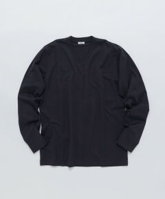 SHIPS / シップス Tシャツ | SHIPS: 抗菌・防臭 NANO-FINE(R) ハイゲージ Vネック Tシャツ (ロンT)