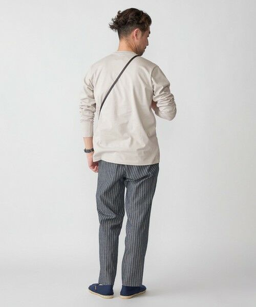 SHIPS / シップス Tシャツ | SHIPS: 抗菌・防臭 NANO-FINE(R) ハイゲージ Vネック Tシャツ (ロンT) | 詳細15