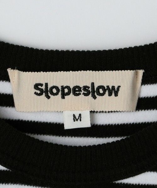 SHIPS / シップス Tシャツ | Slopeslow: Cotton interlock stripe long sleeve T | 詳細3