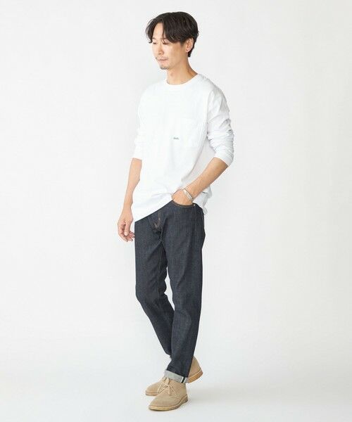 SHIPS / シップス Tシャツ | 【WEB限定】SHIPS: マイクロ SHIPSロゴ ポケット ロングスリーブ Tシャツ (ロンT) | 詳細14