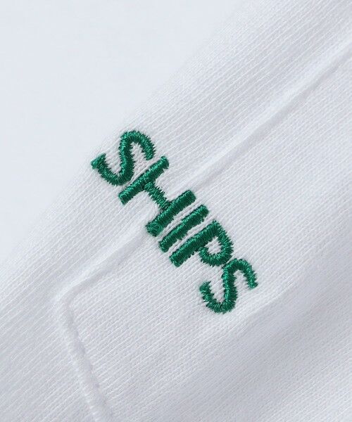 SHIPS / シップス Tシャツ | 【WEB限定】SHIPS: マイクロ SHIPSロゴ ポケット ロングスリーブ Tシャツ (ロンT) | 詳細19