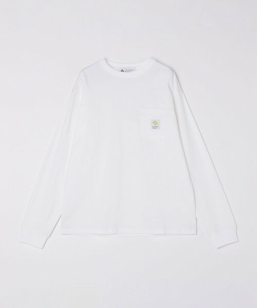 SHIPS / シップス Tシャツ | City Ambient Products: スクエアロゴ ポケット ロングスリーブ Tシャツ | 詳細5