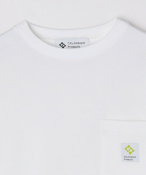 SHIPS / シップス Tシャツ | City Ambient Products: スクエアロゴ ポケット ロングスリーブ Tシャツ | 詳細6