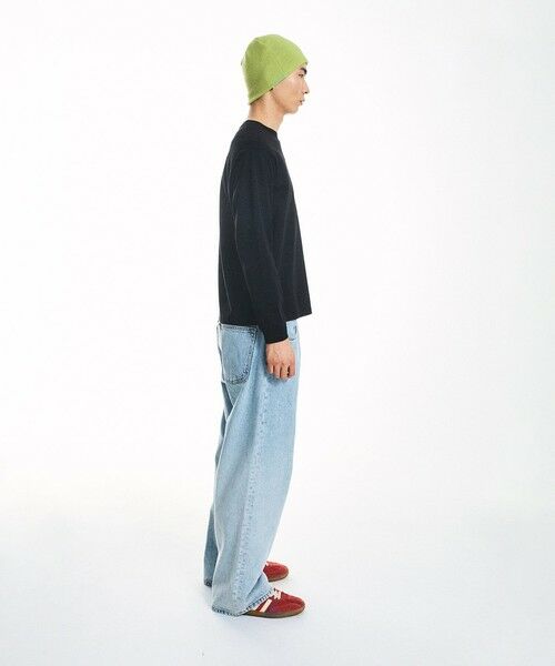 SHIPS / シップス Tシャツ | City Ambient Products: スクエアロゴ ポケット ロングスリーブ Tシャツ | 詳細15