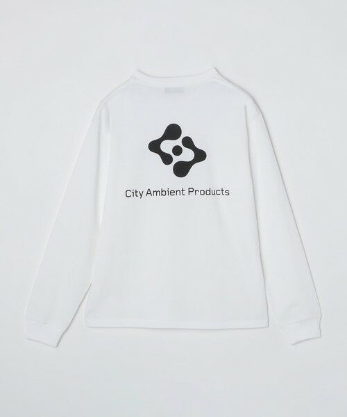 SHIPS / シップス Tシャツ | City Ambient Products: スタンダード ロゴ プリント ロングスリーブ Tシャツ | 詳細1