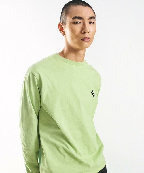 SHIPS / シップス Tシャツ | City Ambient Products: スタンダード ロゴ プリント ロングスリーブ Tシャツ | 詳細15