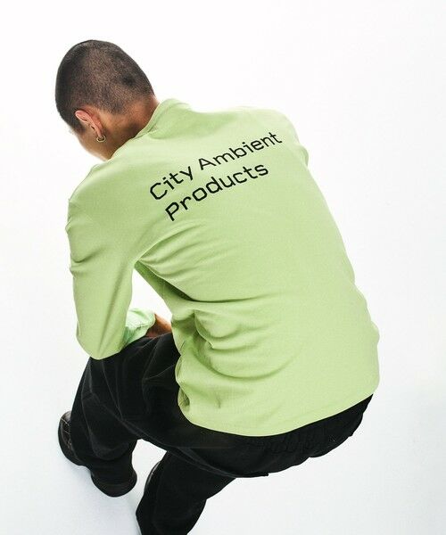 SHIPS / シップス Tシャツ | City Ambient Products: スタンダード ロゴ プリント ロングスリーブ Tシャツ | 詳細17
