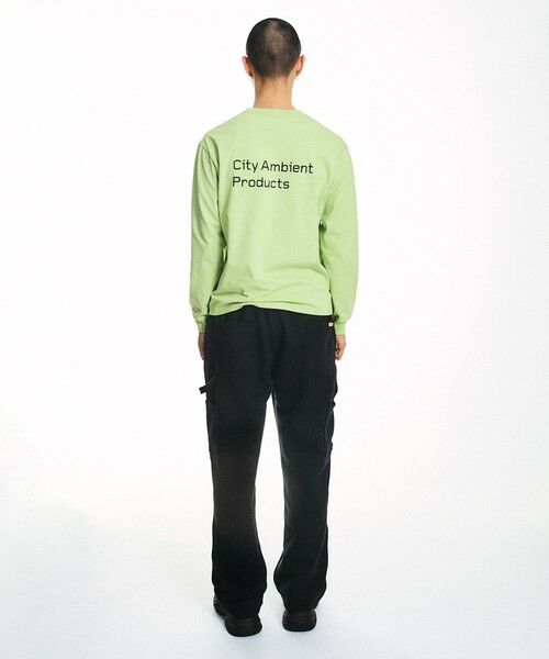 SHIPS / シップス Tシャツ | City Ambient Products: スタンダード ロゴ プリント ロングスリーブ Tシャツ | 詳細7
