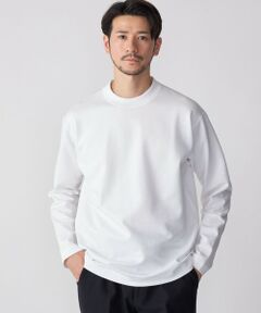 SHIPS / シップス Tシャツ | SHIPS:  ハイゲージ クルーネック ダンボールニット 長袖Tシャツ