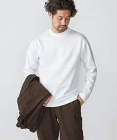 SHIPS / シップス Tシャツ | SHIPS:  ハイゲージ クルーネック ダンボールニット 長袖Tシャツ