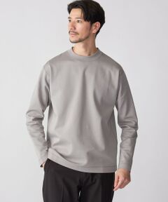 SHIPS / シップス Tシャツ | SHIPS:  ハイゲージ クルーネック ダンボールニット 長袖Tシャツ