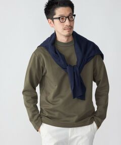 SHIPS / シップス Tシャツ | SHIPS:  ハイゲージ クルーネック ダンボールニット 長袖Tシャツ