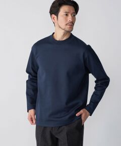 SHIPS / シップス Tシャツ | SHIPS:  ハイゲージ クルーネック ダンボールニット 長袖Tシャツ