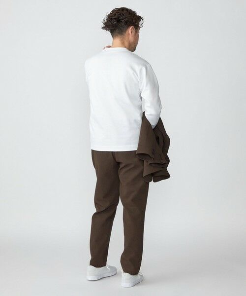 SHIPS / シップス Tシャツ | SHIPS: ハイゲージ クルーネック ダンボールニット 長袖Tシャツ | 詳細8