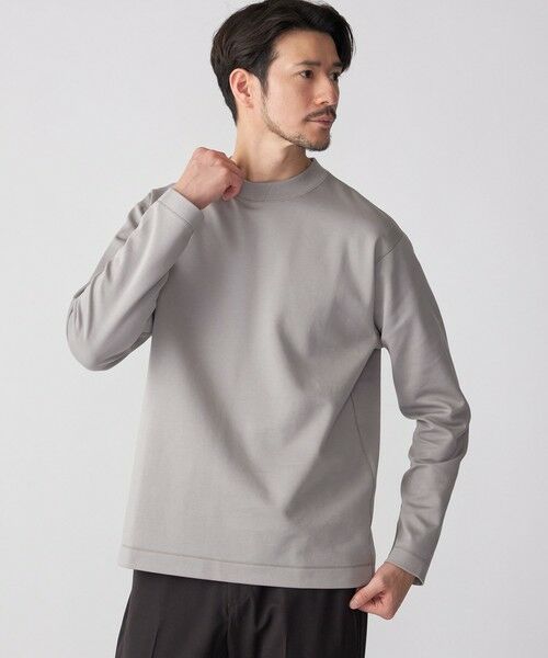 SHIPS / シップス Tシャツ | SHIPS: ハイゲージ クルーネック ダンボールニット 長袖Tシャツ | 詳細20
