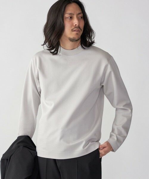 SHIPS / シップス Tシャツ | SHIPS: ハイゲージ クルーネック ダンボールニット 長袖Tシャツ | 詳細23