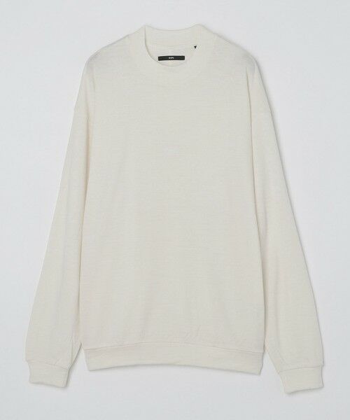 SHIPS / シップス カットソー | SHIPS: 〈抗菌消臭〉 ミルドウール ジャージー モックネック 長袖 ニットソー | 詳細4