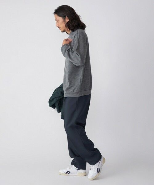 SHIPS / シップス カットソー | SHIPS: 〈抗菌消臭〉 ミルドウール ジャージー モックネック 長袖 ニットソー | 詳細8