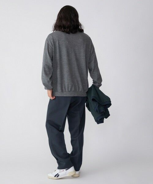 SHIPS / シップス カットソー | SHIPS: 〈抗菌消臭〉 ミルドウール ジャージー モックネック 長袖 ニットソー | 詳細9