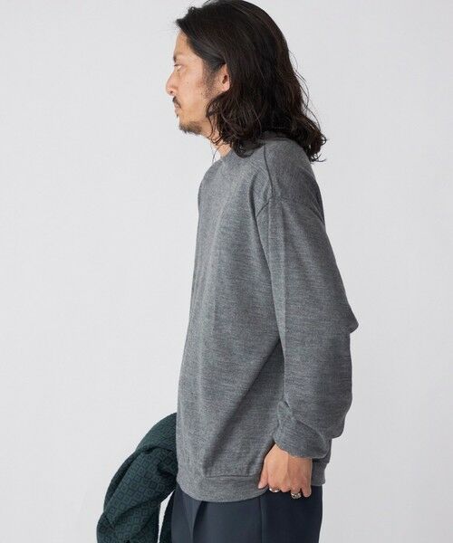 SHIPS / シップス カットソー | SHIPS: 〈抗菌消臭〉 ミルドウール ジャージー モックネック 長袖 ニットソー | 詳細12