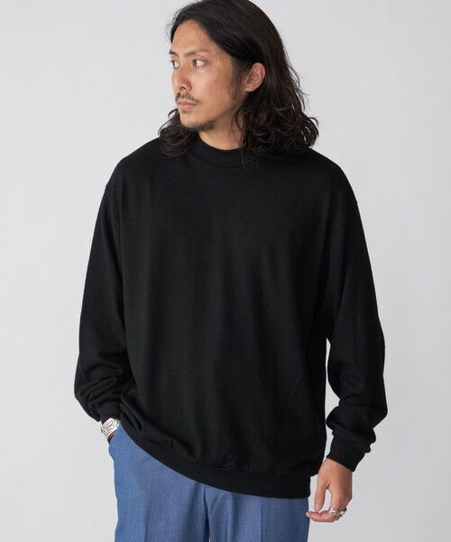 SHIPS / シップス カットソー | SHIPS: 〈抗菌消臭〉 ミルドウール ジャージー モックネック 長袖 ニットソー | 詳細17