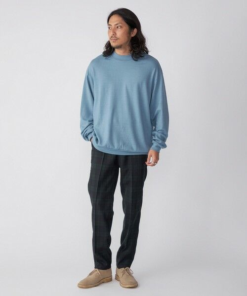 SHIPS / シップス カットソー | SHIPS: 〈抗菌消臭〉 ミルドウール ジャージー モックネック 長袖 ニットソー | 詳細20