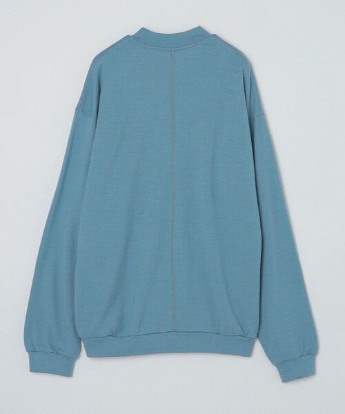 SHIPS / シップス カットソー | SHIPS: 〈抗菌消臭〉 ミルドウール ジャージー モックネック 長袖 ニットソー | 詳細23