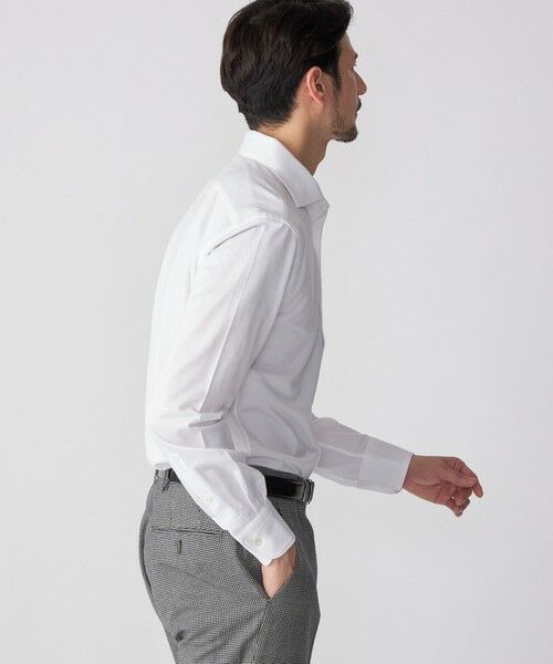 SHIPS / シップス シャツ・ブラウス | SHIPS: ALBINI ジャージー 無地 ワンピースカラー シャツ | 詳細5