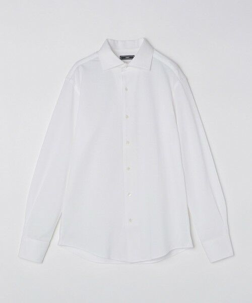 SHIPS / シップス シャツ・ブラウス | SHIPS: ALBINI ジャージー 無地 ワンピースカラー シャツ | 詳細6