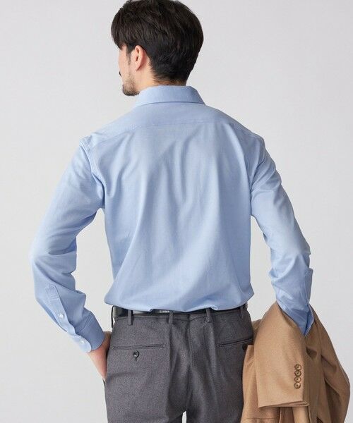 SHIPS / シップス シャツ・ブラウス | SHIPS: ALBINI ジャージー 無地 ワンピースカラー シャツ | 詳細12