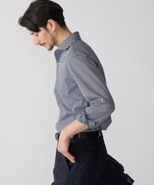 SHIPS / シップス シャツ・ブラウス | SHIPS: ALBINI ジャージー ロンスト ワンピースカラー シャツ | 詳細8