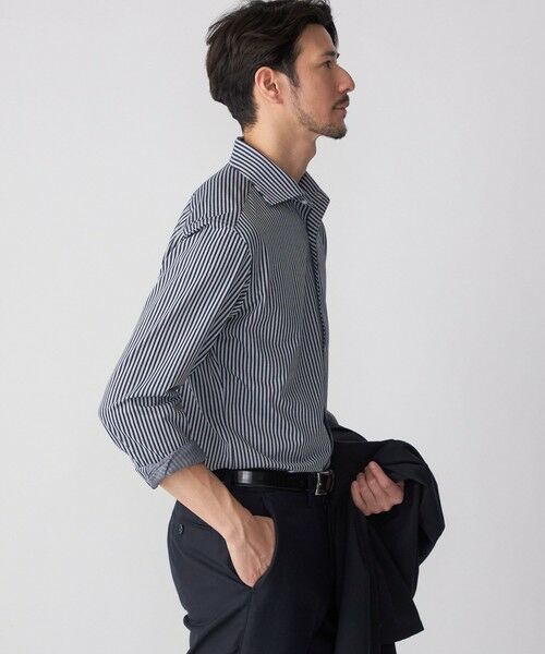 SHIPS / シップス シャツ・ブラウス | SHIPS: ALBINI ジャージー ロンスト ワンピースカラー シャツ | 詳細10