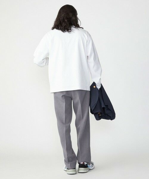 SHIPS / シップス シャツ・ブラウス | 【WEB限定】SHIPS:〈汗染み防止加工〉ワンポイントロゴ ビッグシルエットヘビーウェイトTシャツ | 詳細14