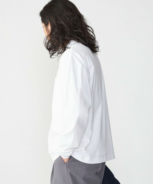 SHIPS / シップス シャツ・ブラウス | 【WEB限定】SHIPS:〈汗染み防止加工〉ワンポイントロゴ ビッグシルエットヘビーウェイトTシャツ | 詳細17