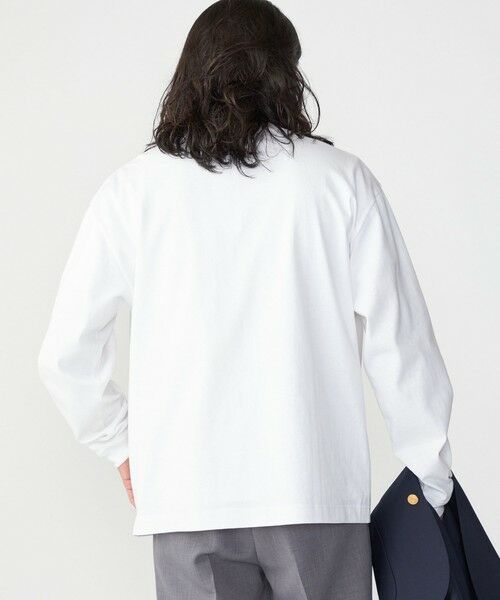 SHIPS / シップス シャツ・ブラウス | 【WEB限定】SHIPS:〈汗染み防止加工〉ワンポイントロゴ ビッグシルエットヘビーウェイトTシャツ | 詳細18