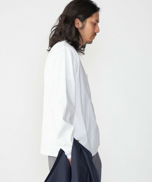 SHIPS / シップス シャツ・ブラウス | 【WEB限定】SHIPS:〈汗染み防止加工〉ワンポイントロゴ ビッグシルエットヘビーウェイトTシャツ | 詳細19