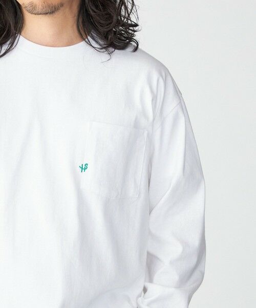 SHIPS / シップス シャツ・ブラウス | 【WEB限定】SHIPS:〈汗染み防止加工〉ワンポイントロゴ ビッグシルエットヘビーウェイトTシャツ | 詳細20