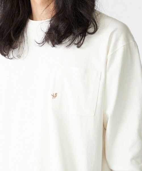 SHIPS / シップス シャツ・ブラウス | 【WEB限定】SHIPS:〈汗染み防止加工〉ワンポイントロゴ ビッグシルエットヘビーウェイトTシャツ | 詳細27