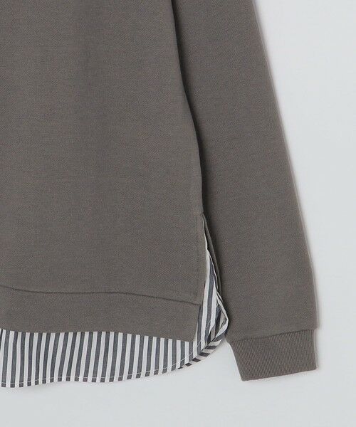 SHIPS / シップス シャツ・ブラウス | *SHIPS: シャツ レイヤード クルーネック スウェット | 詳細6